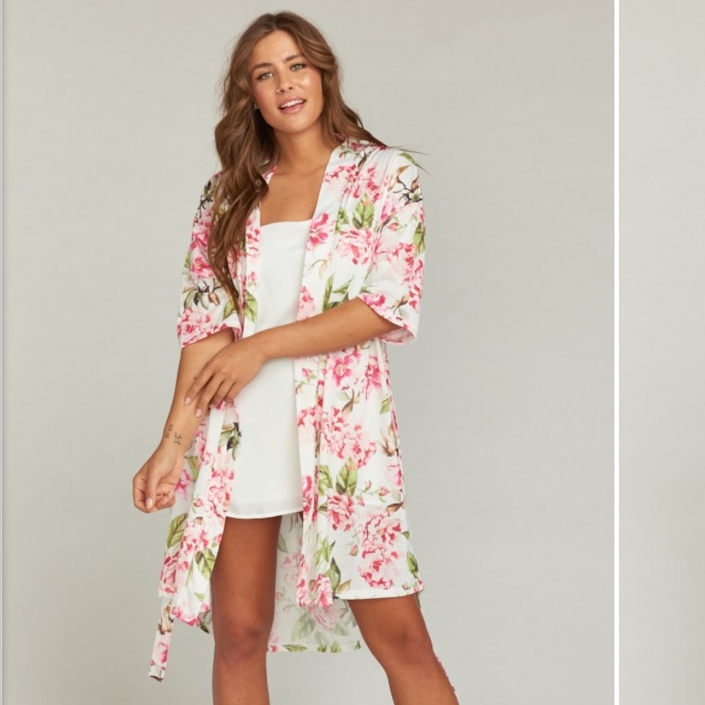 Show me your Mumu Brie kimono robe